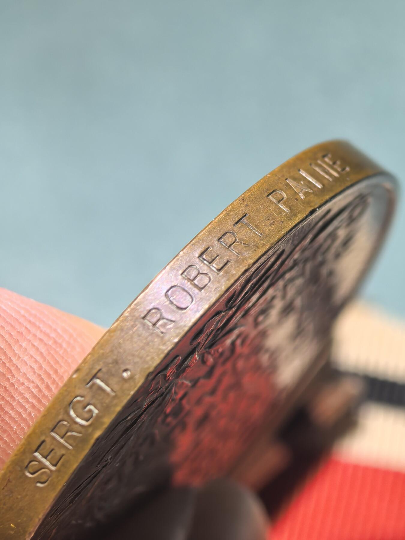 盛世勋华——号角文化勋章邮票专场拍卖第295期 英国志愿警察长期服务奖章 早期乔治五世版 带一战勋条 带边铭