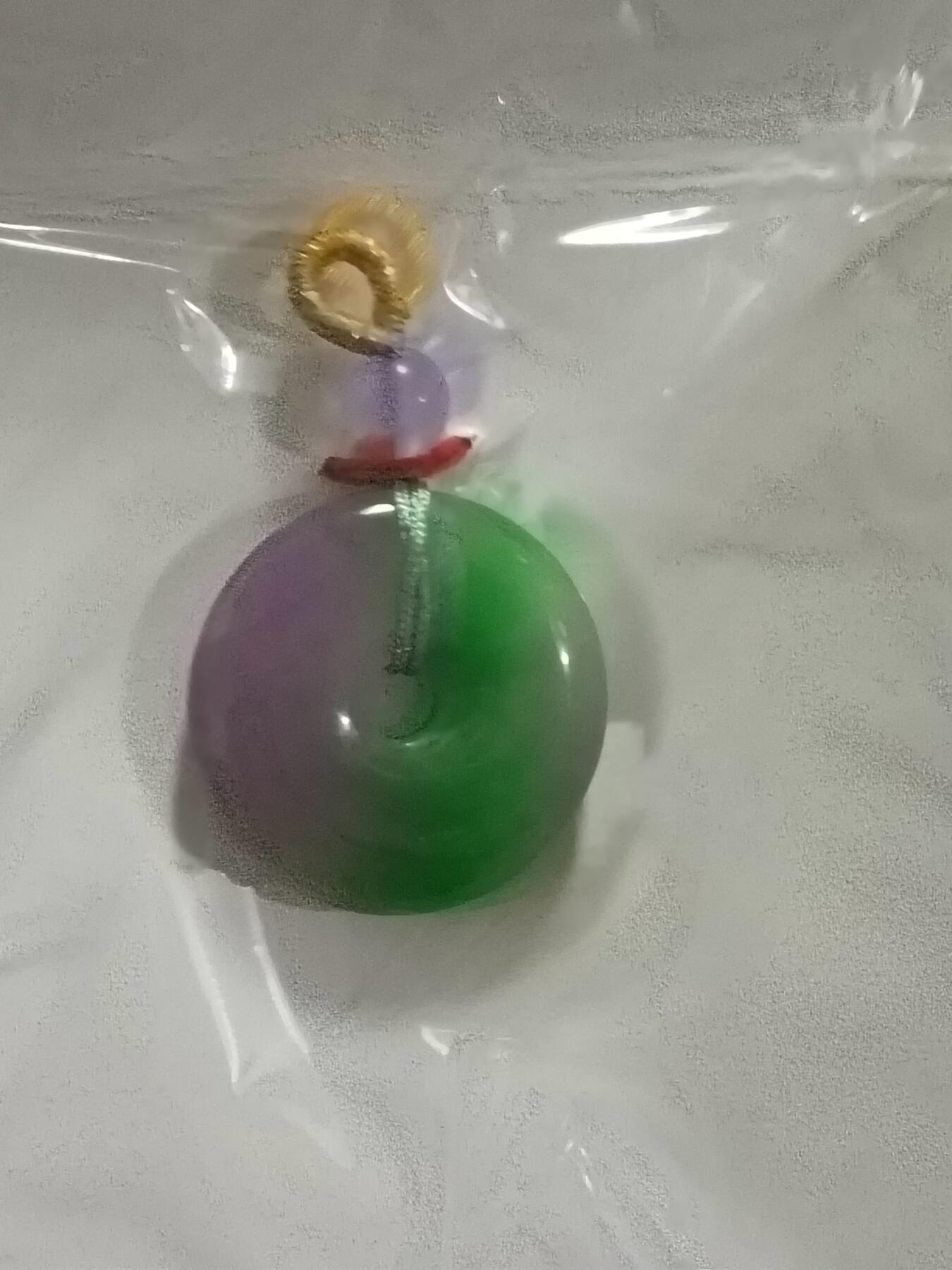 缅甸翡翠平安扣吊坠