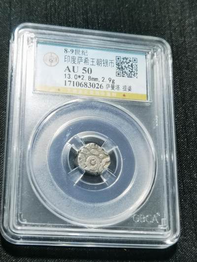 天下钱庄专场欢迎参拍 - 萨希王朝银币