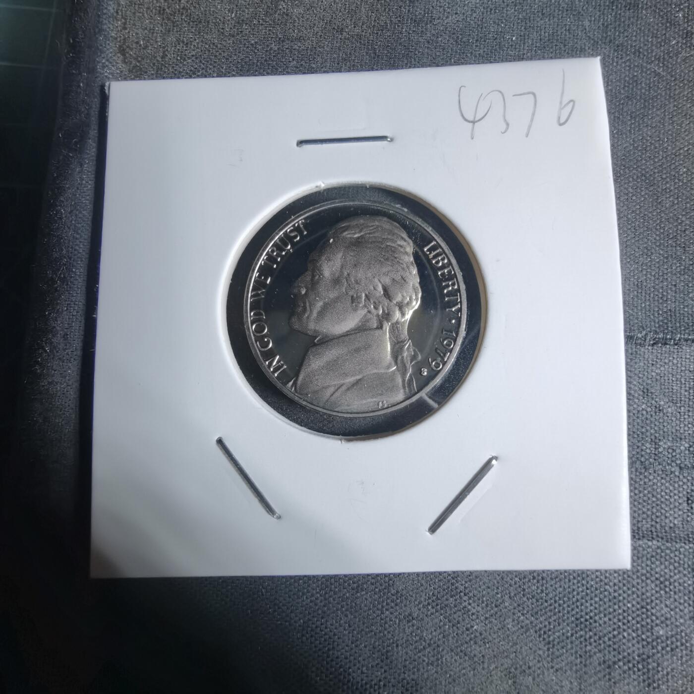 沼泽如烟--第943场 美国1979年五分精制币