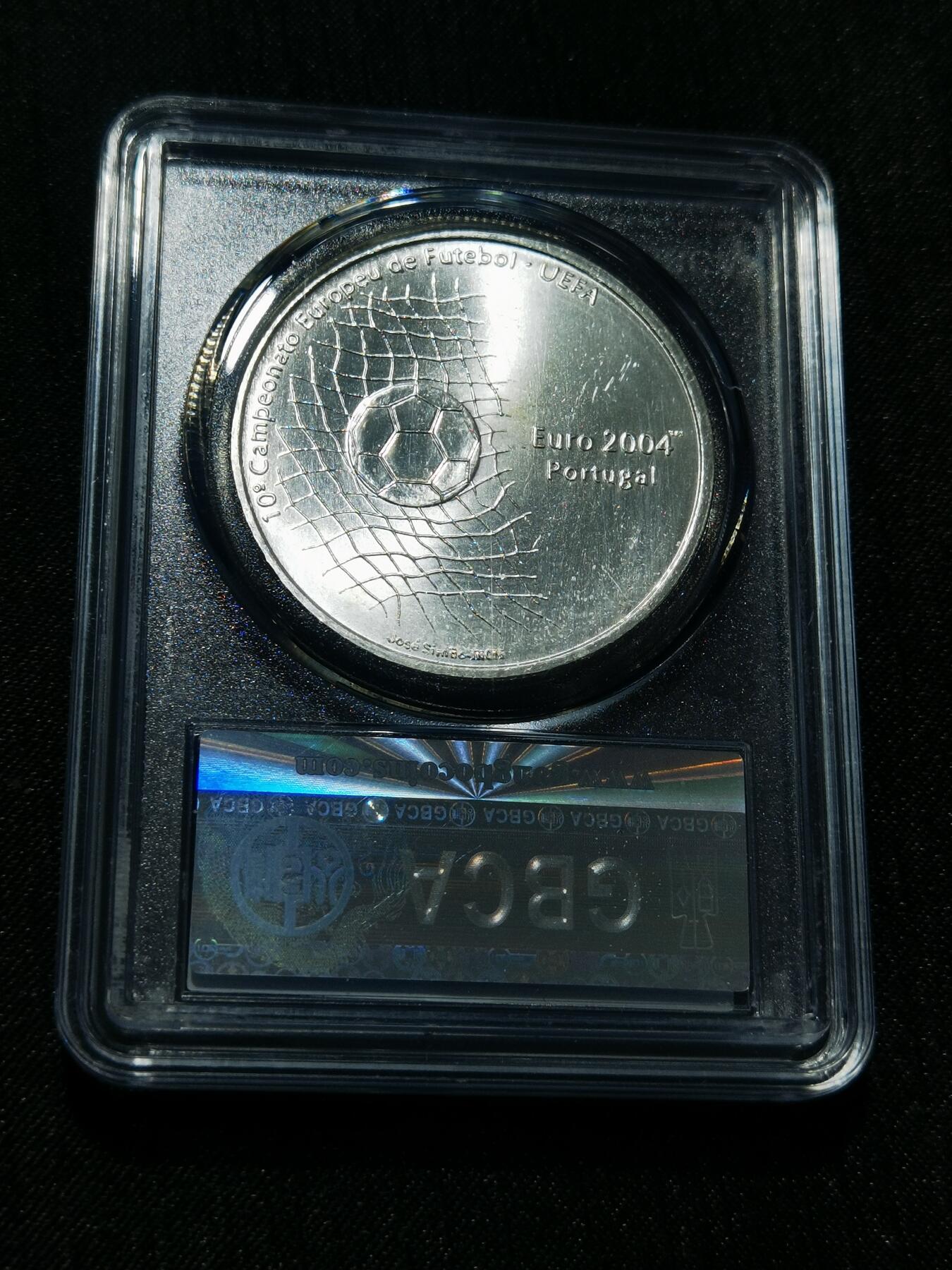 天下钱庄专场欢迎参拍 葡萄牙1000埃斯库多银币