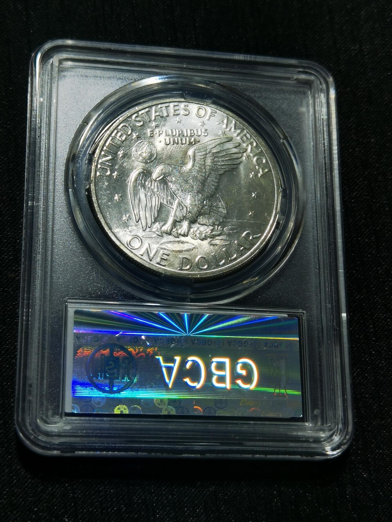 天下钱庄专场欢迎参拍 美国艾森豪威尔一美元银币