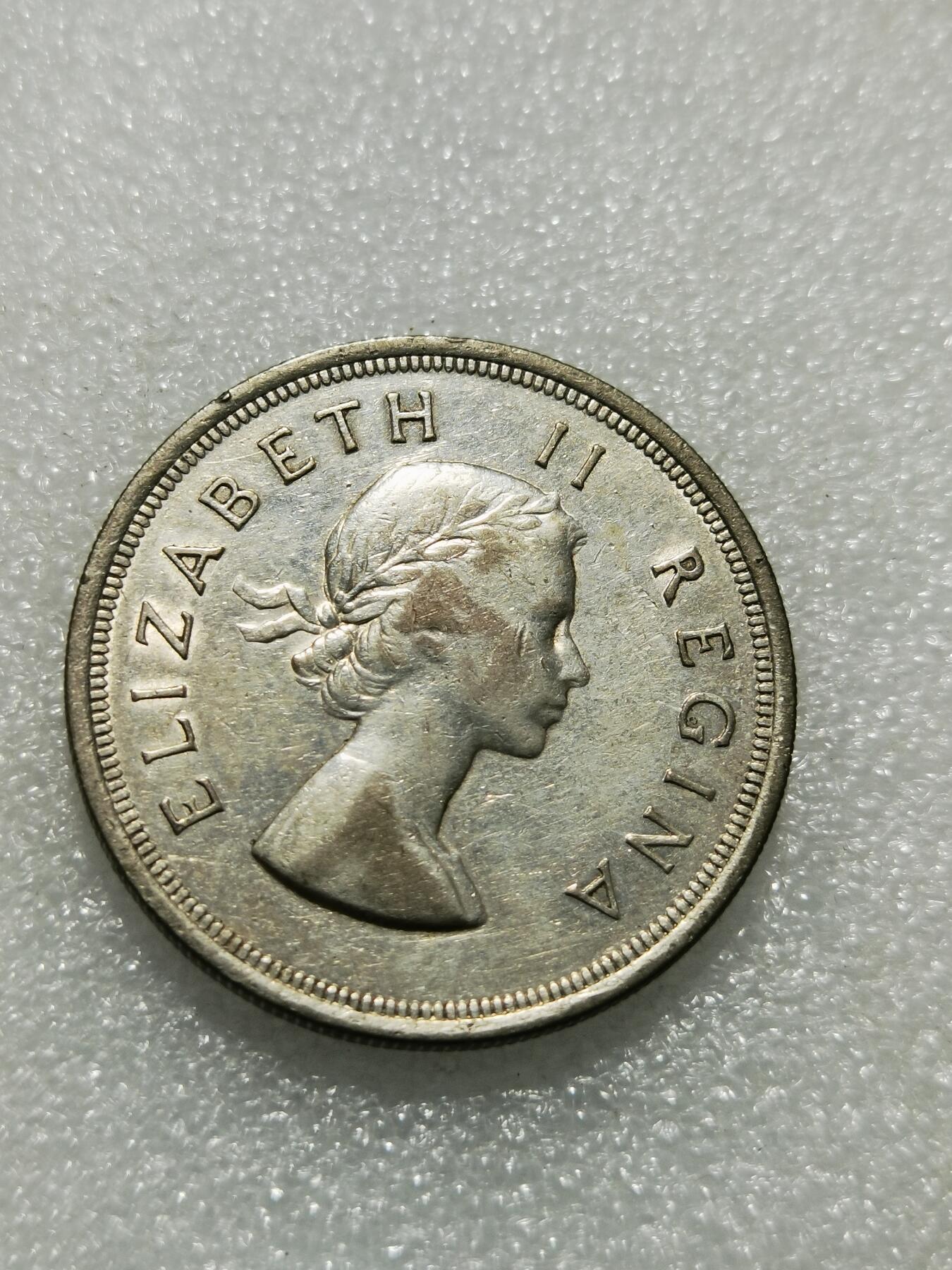 天下钱庄专场欢迎参拍 南非羚羊5先令银币