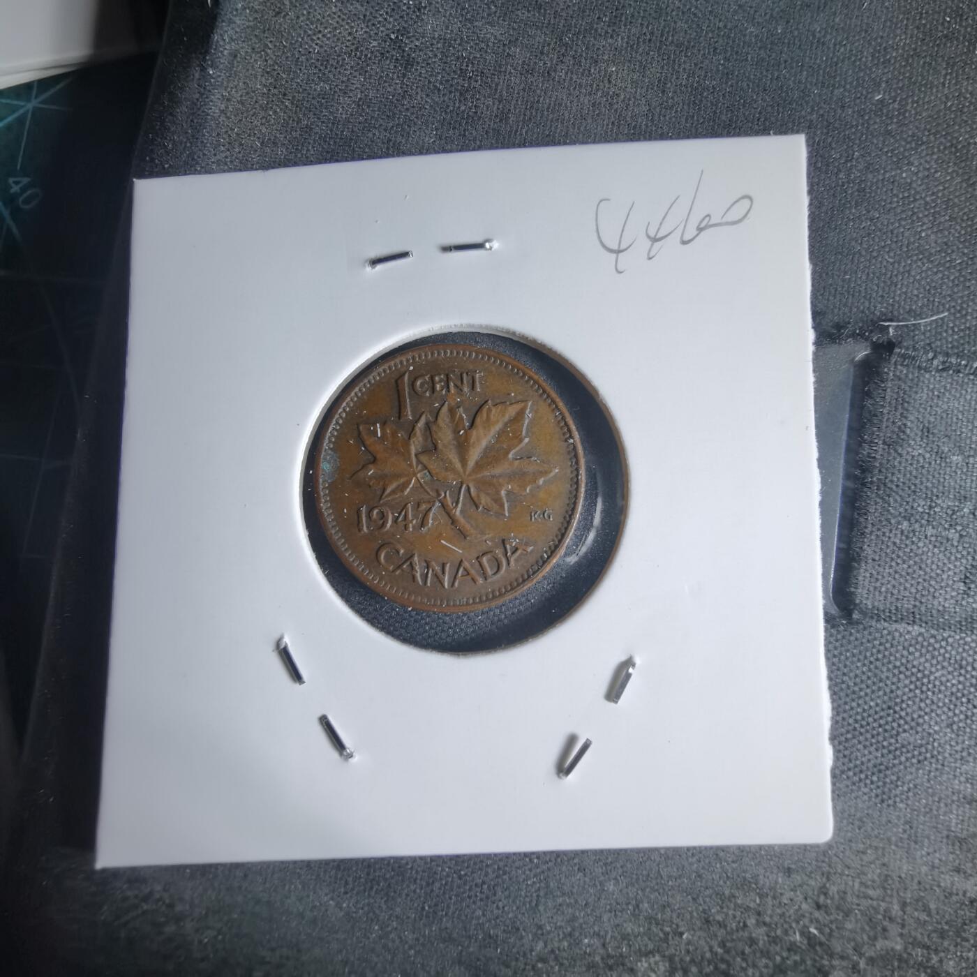 沼泽如烟--第944场 加拿大1947年一分