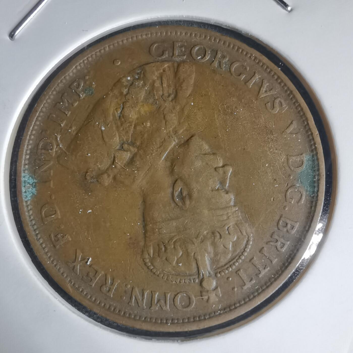 沼泽如烟--第944场 澳大利亚1919年1便士