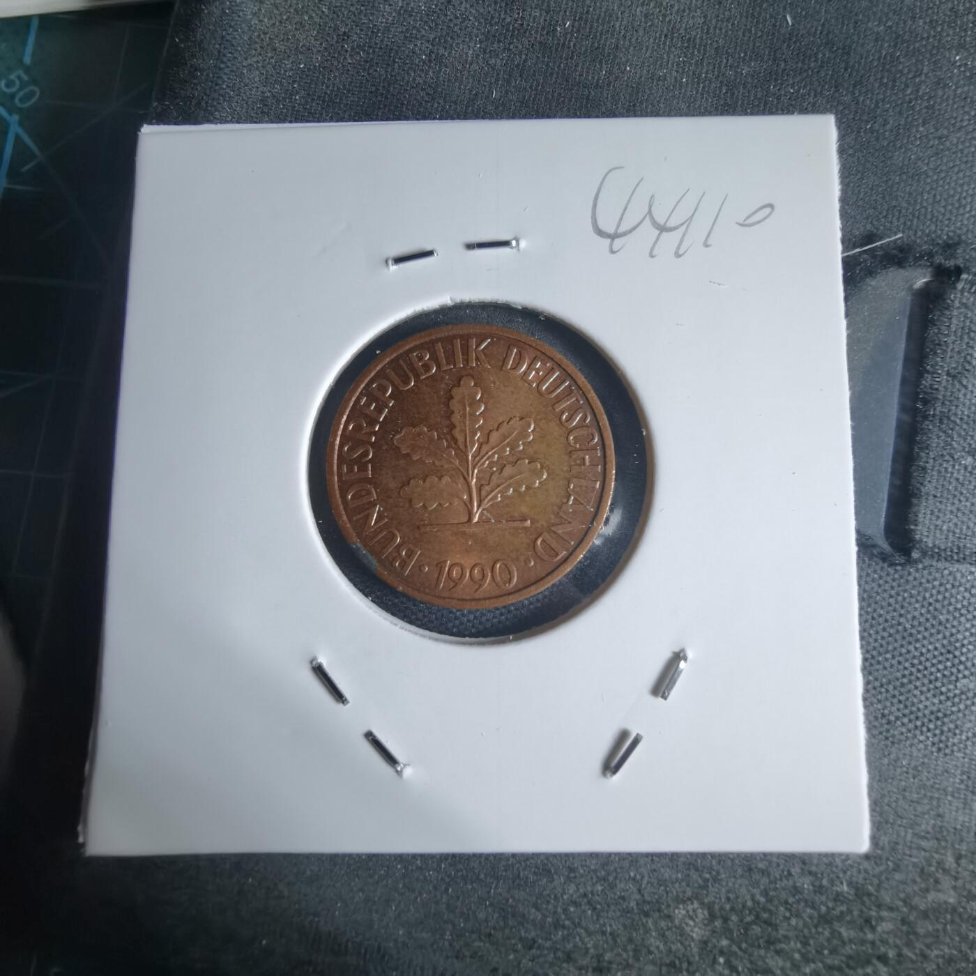 沼泽如烟--第944场 德国1990年2芬尼