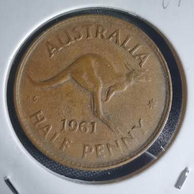 沼泽如烟--第944场 - 澳大利亚1961年半便士