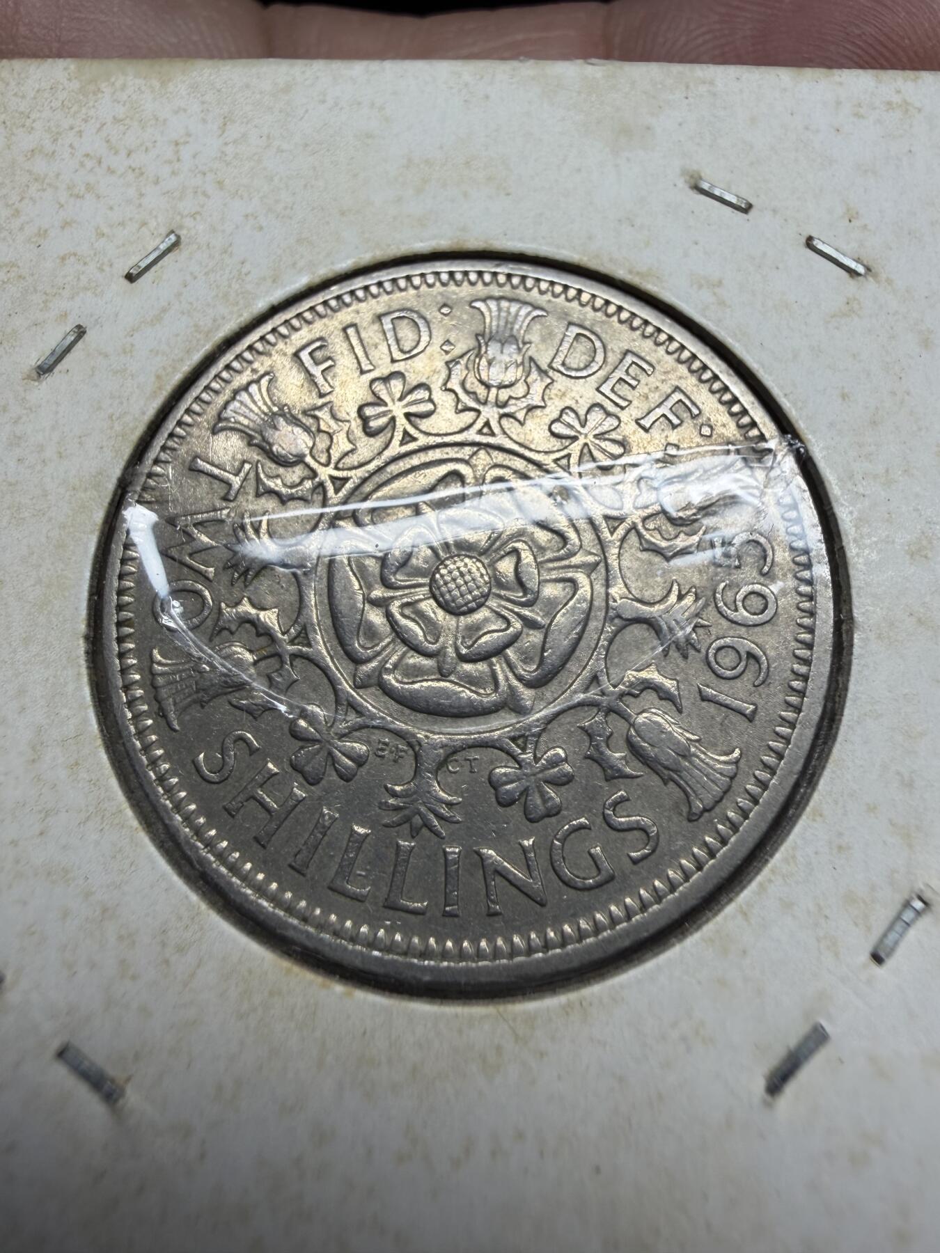 2025年集古藏今外币拍卖第十一期-第4场—（总第294拍），可以寄存60天，满160元包邮。 1965年英国2先令