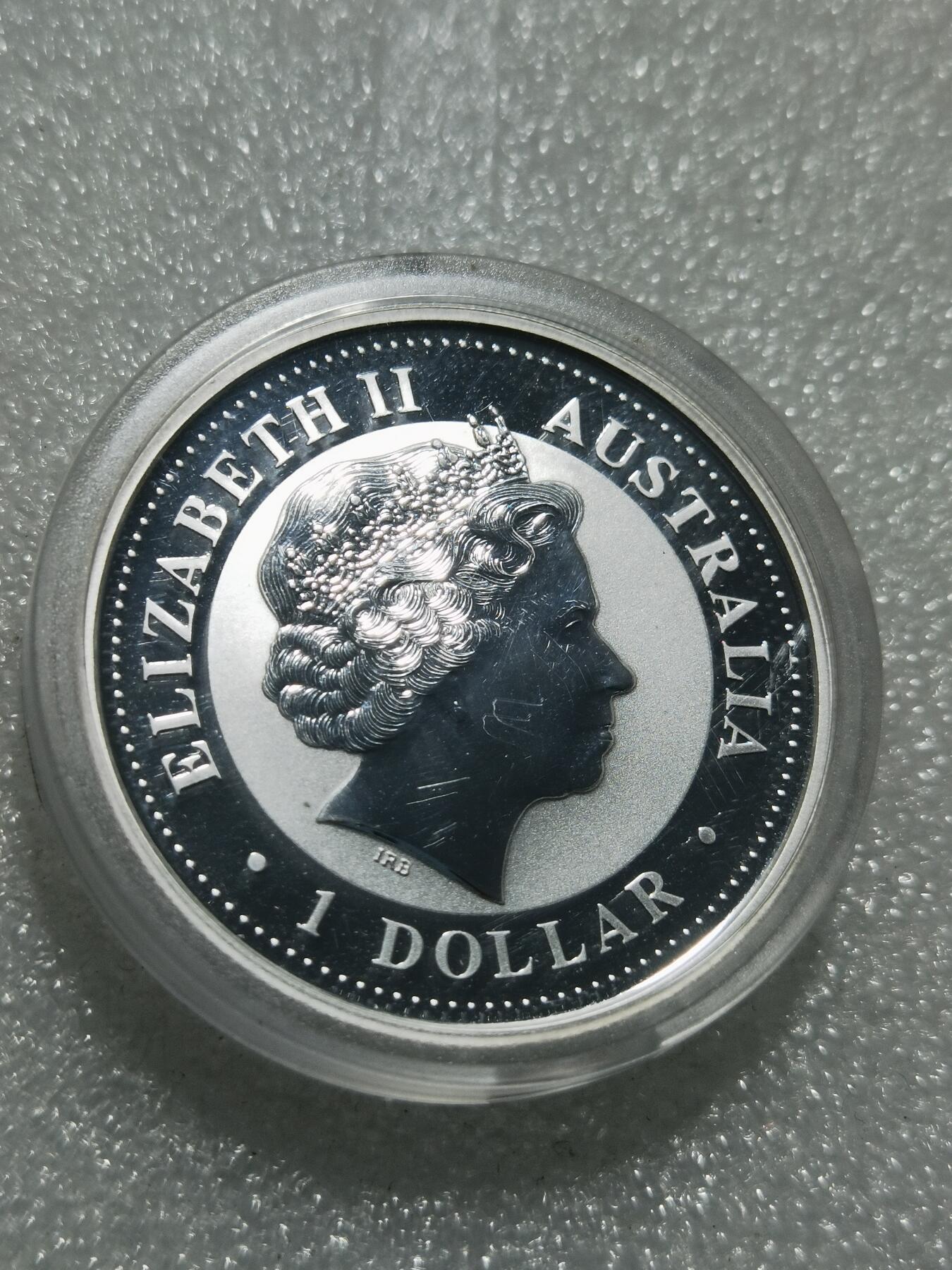 天下钱庄专场欢迎参拍 生肖彩鸡1盎司银币