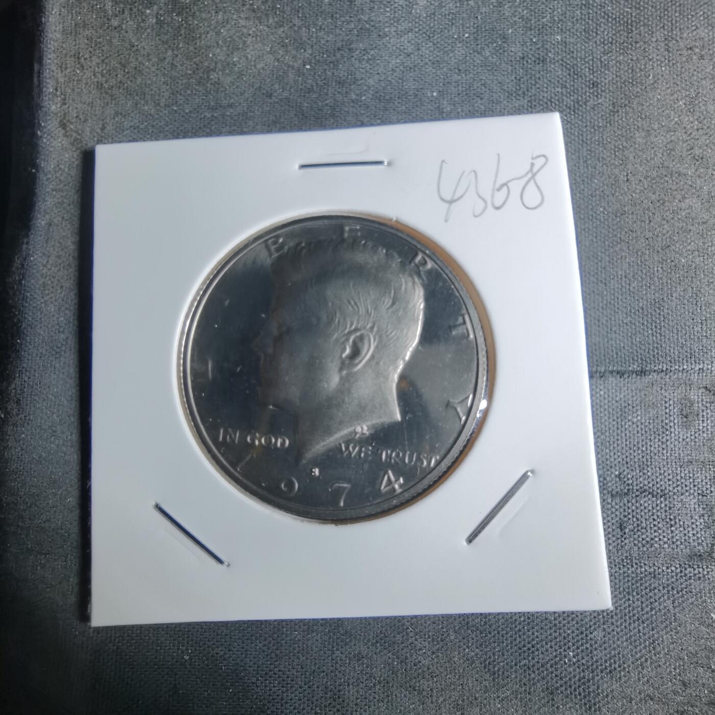 沼泽如烟--第943场 美国1974年半美元精制币