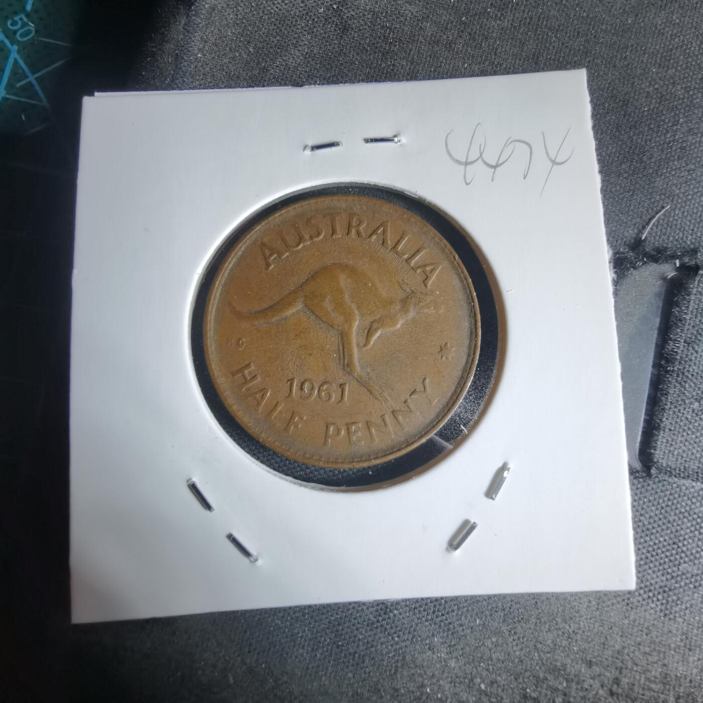 沼泽如烟--第944场 澳大利亚1961年半便士