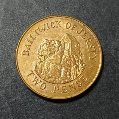 【游宝包邮场】蛇年第102期 英系国家硬币 - 泽西岛-2便士 2008年