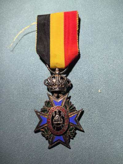 盛世勋华——号角文化勋章邮票专场拍卖第295期 - 比利时特级二等劳动功勋奖章 银制