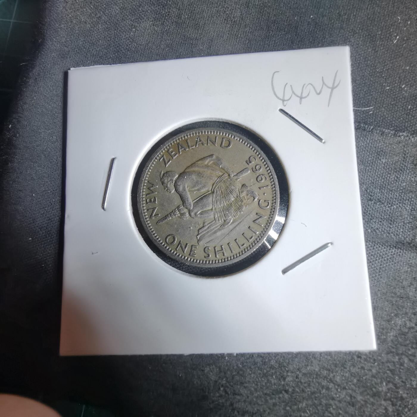 沼泽如烟--第944场 新西兰1965年1先令