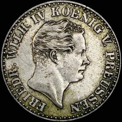 【雨安】【直播拍卖】【世界币章121期-裸币】2025-12-26 周五 19:30 保真 - [裸币德国] Germany 德国 德意志 普鲁士 2.5格罗申 1842年