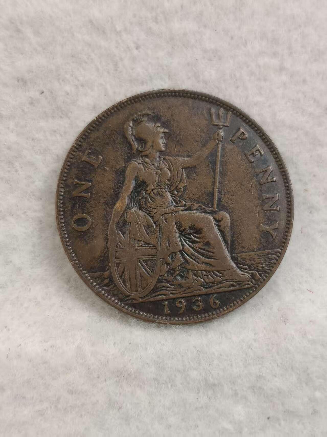 G&W世界散币，银币处理专场（第40场） 英国1936年1便士