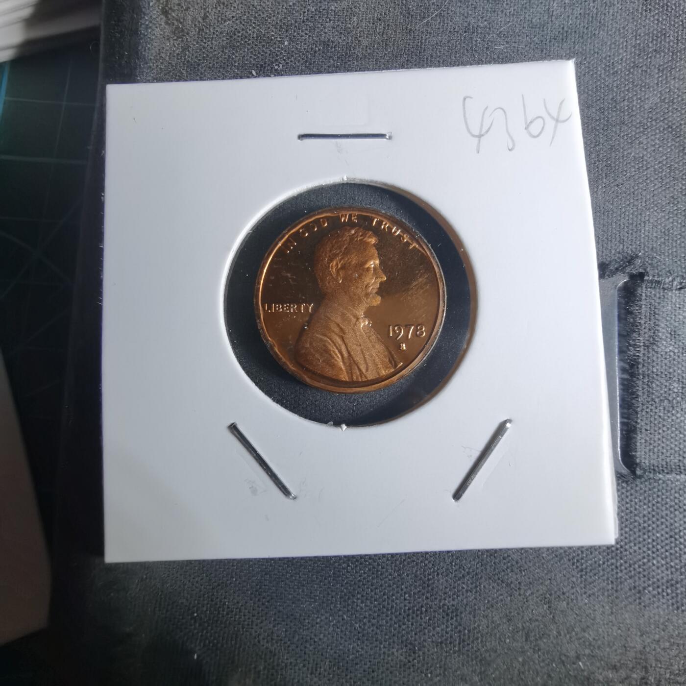 沼泽如烟--第943场 美国1978年一分精制币