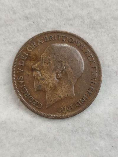 G&W世界散币，银币处理专场（第40场） - 英国1920年1便士