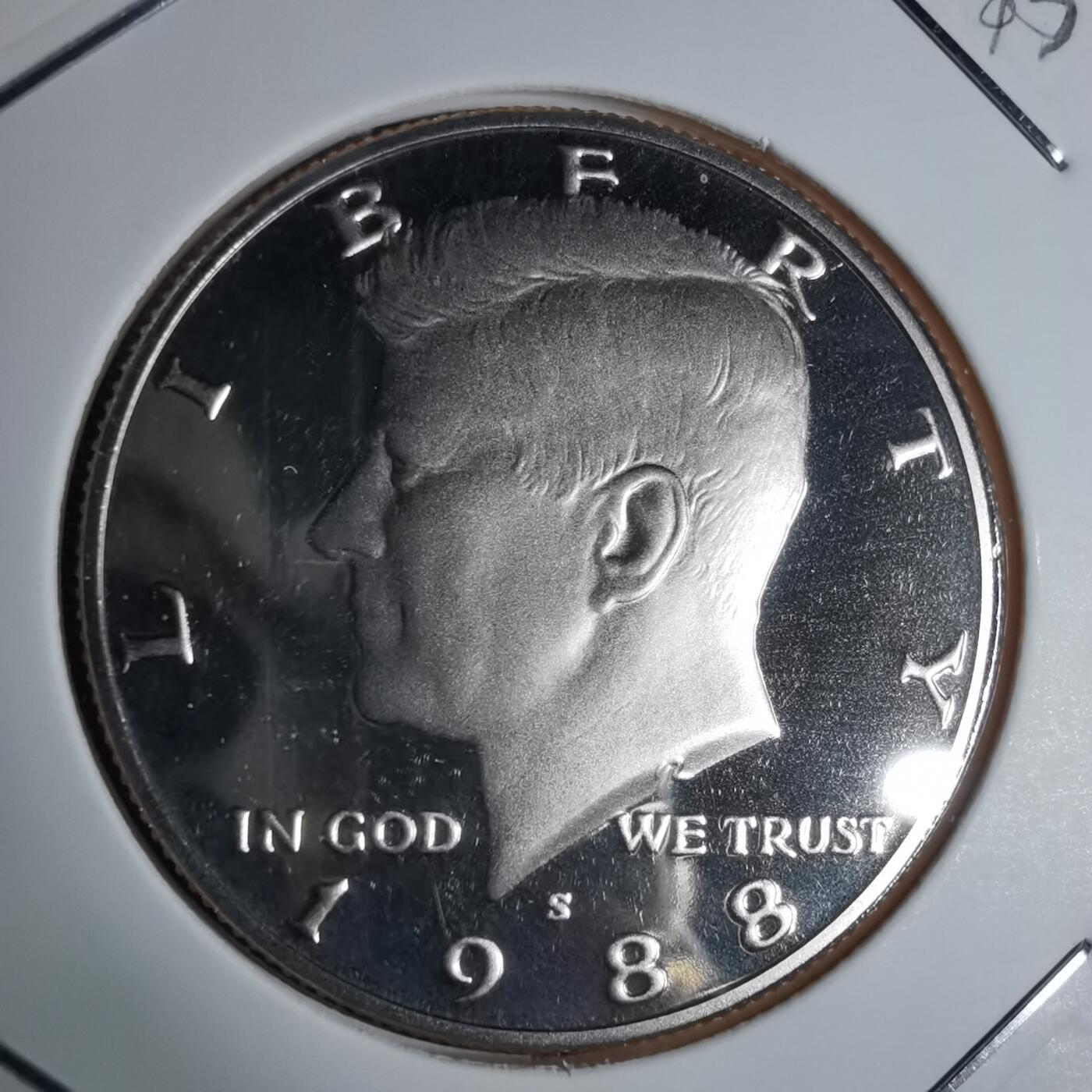 沼泽如烟--第943场 美国1988年半美元精制币