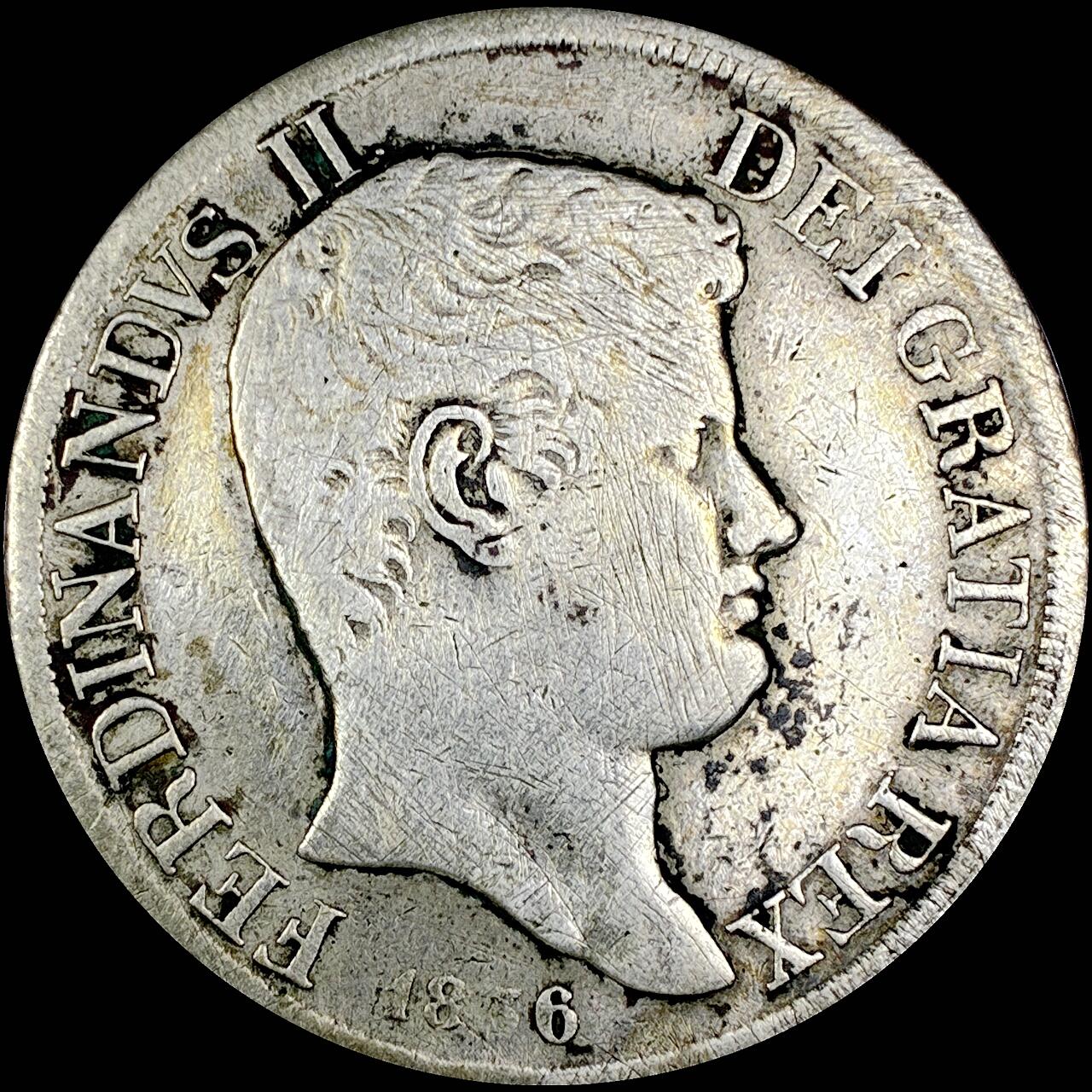 【雨安】【直播拍卖】【世界币章121期-裸币】2025-12-26 周五 19:30 保真 [裸币各国] Italy 意大利 那不勒斯 120G 1836年