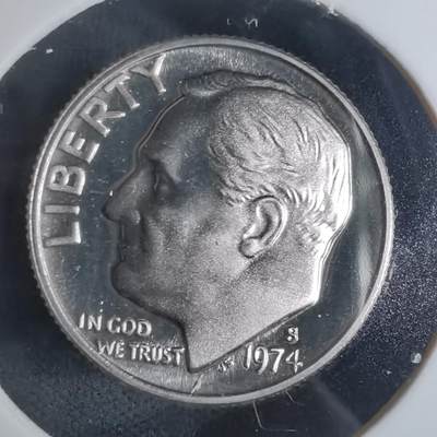 沼泽如烟--第943场 - 美国1974年十分精制币