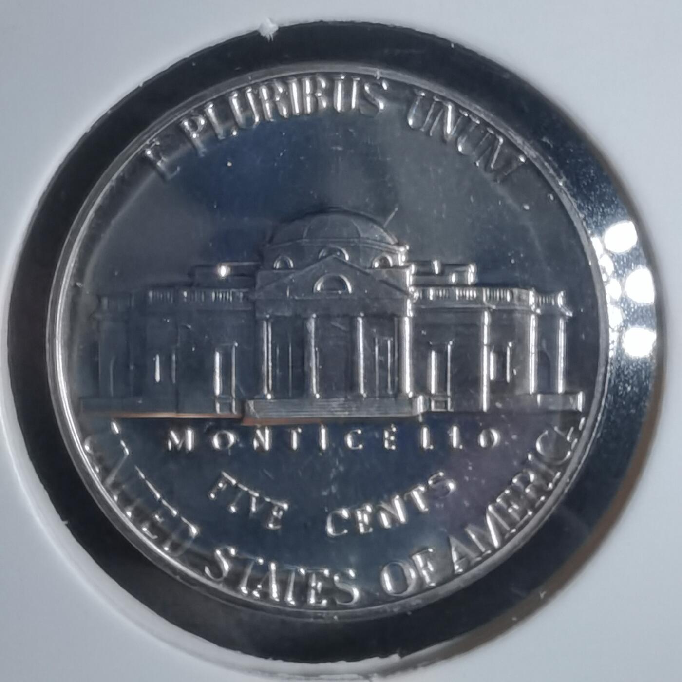 沼泽如烟--第943场 美国1973年五分精制币