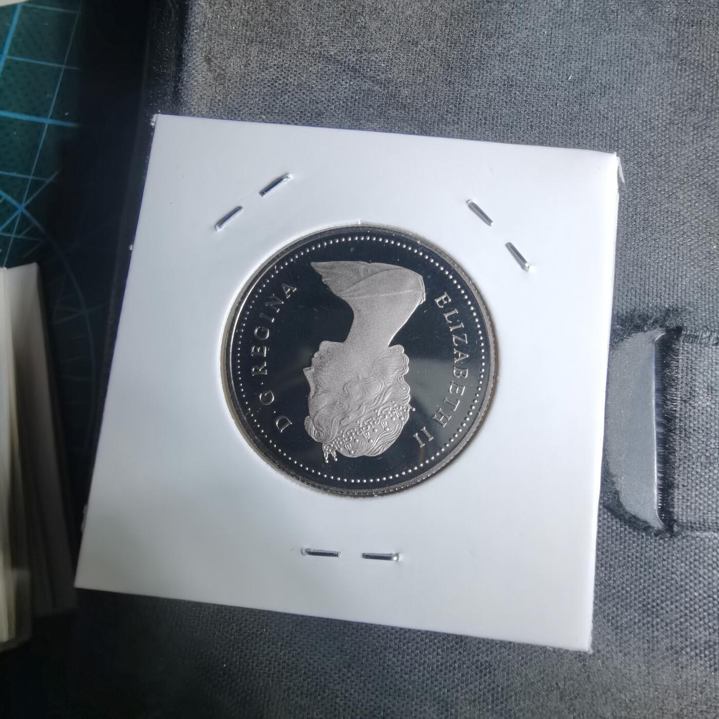 沼泽如烟--第943场 加拿大1985年50分精制币