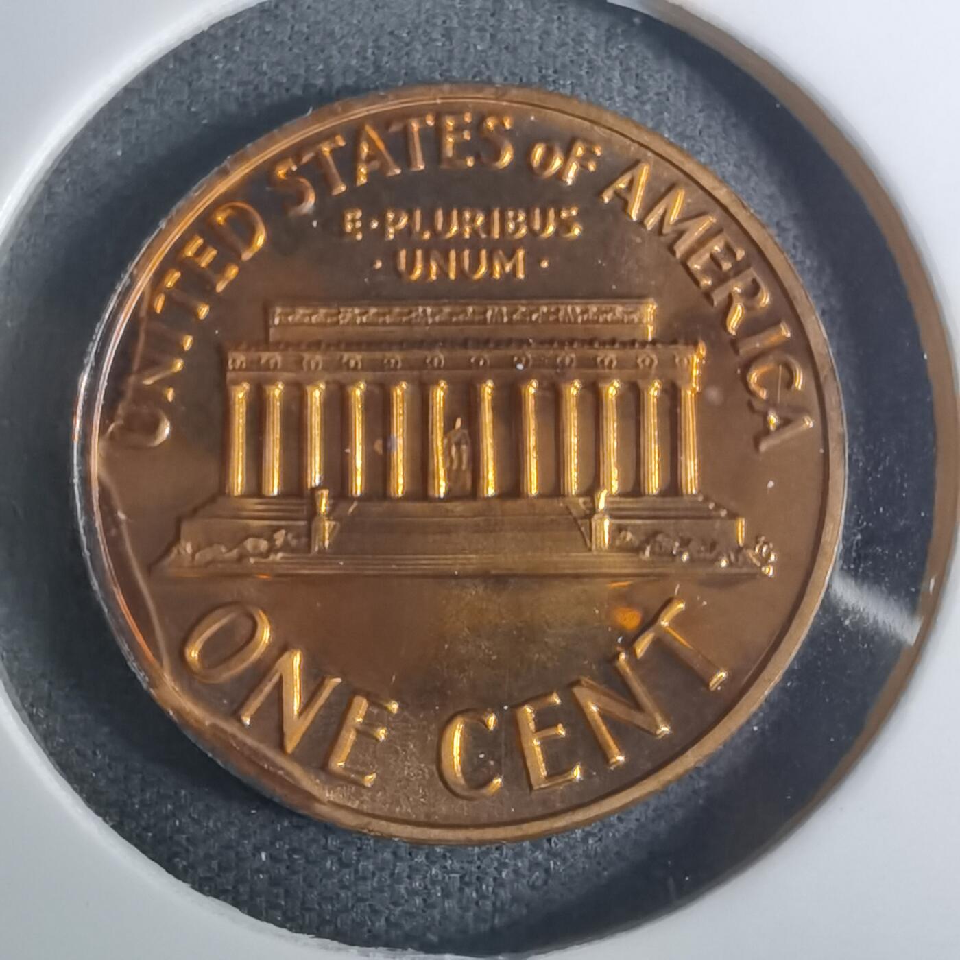 沼泽如烟--第943场 美国1969年一分精制币