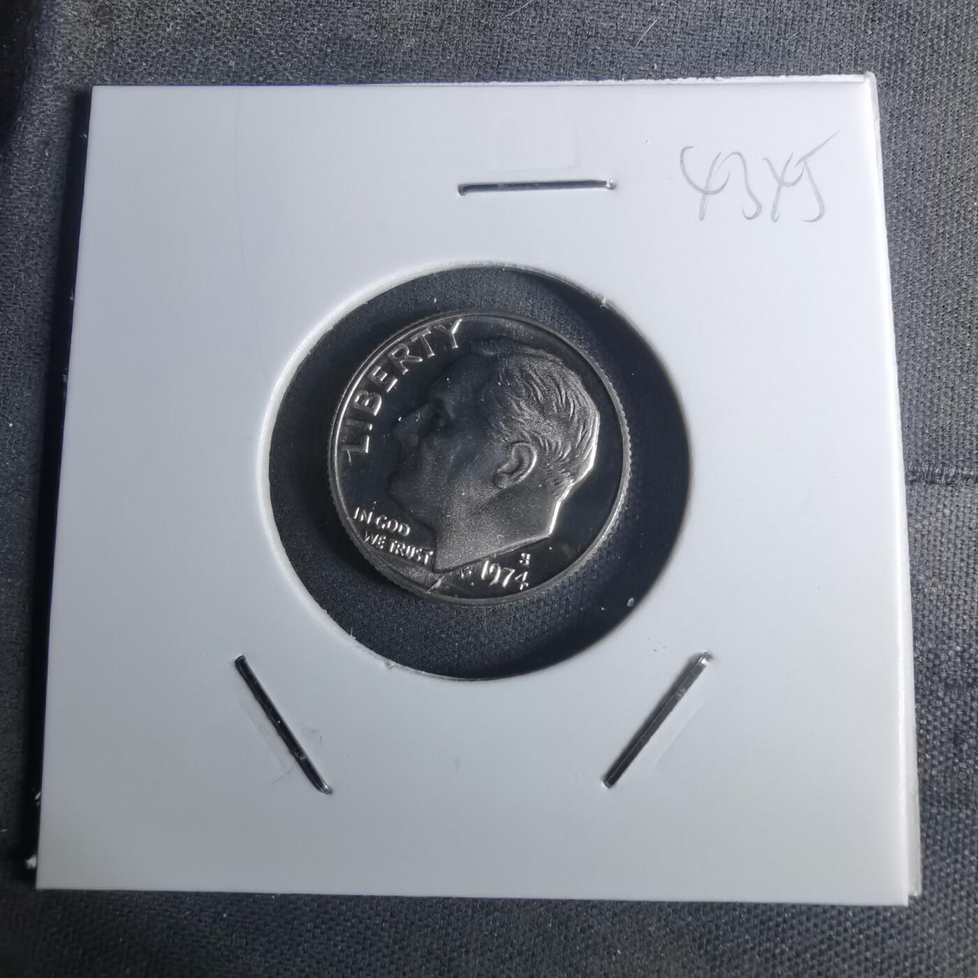 沼泽如烟--第943场 美国1974年十分精制币