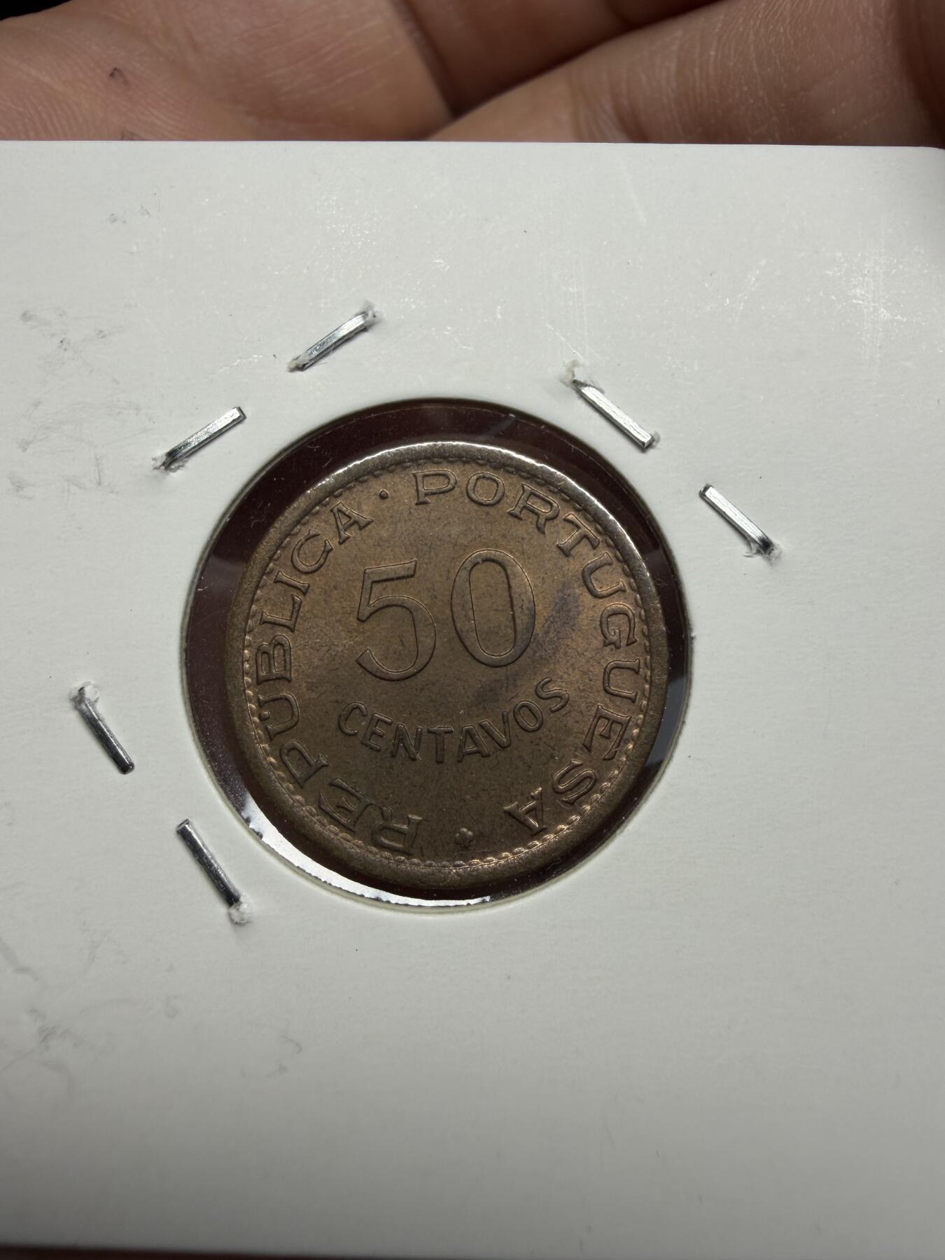 2025年集古藏今外币拍卖第十一期-第4场—（总第294拍），可以寄存60天，满160元包邮。 1957年葡属莫桑比克50分