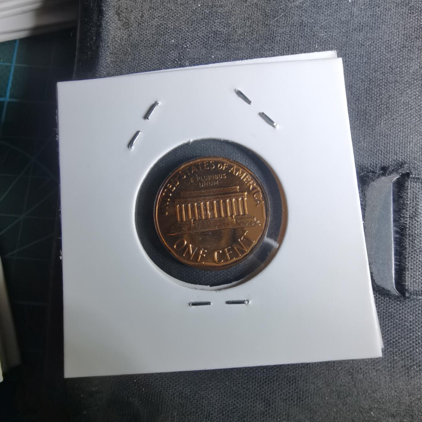 沼泽如烟--第943场 美国1968年一分精制币