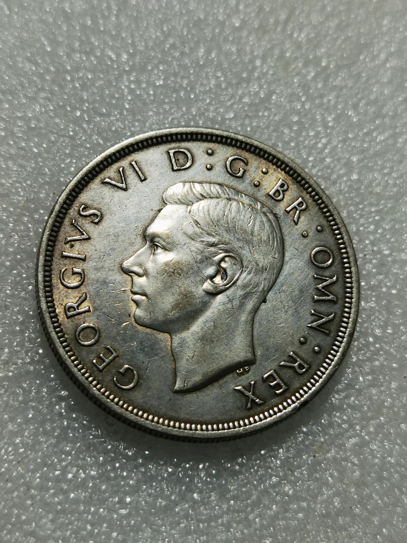 天下钱庄专场欢迎参拍 英国乔治六世登基克朗银币