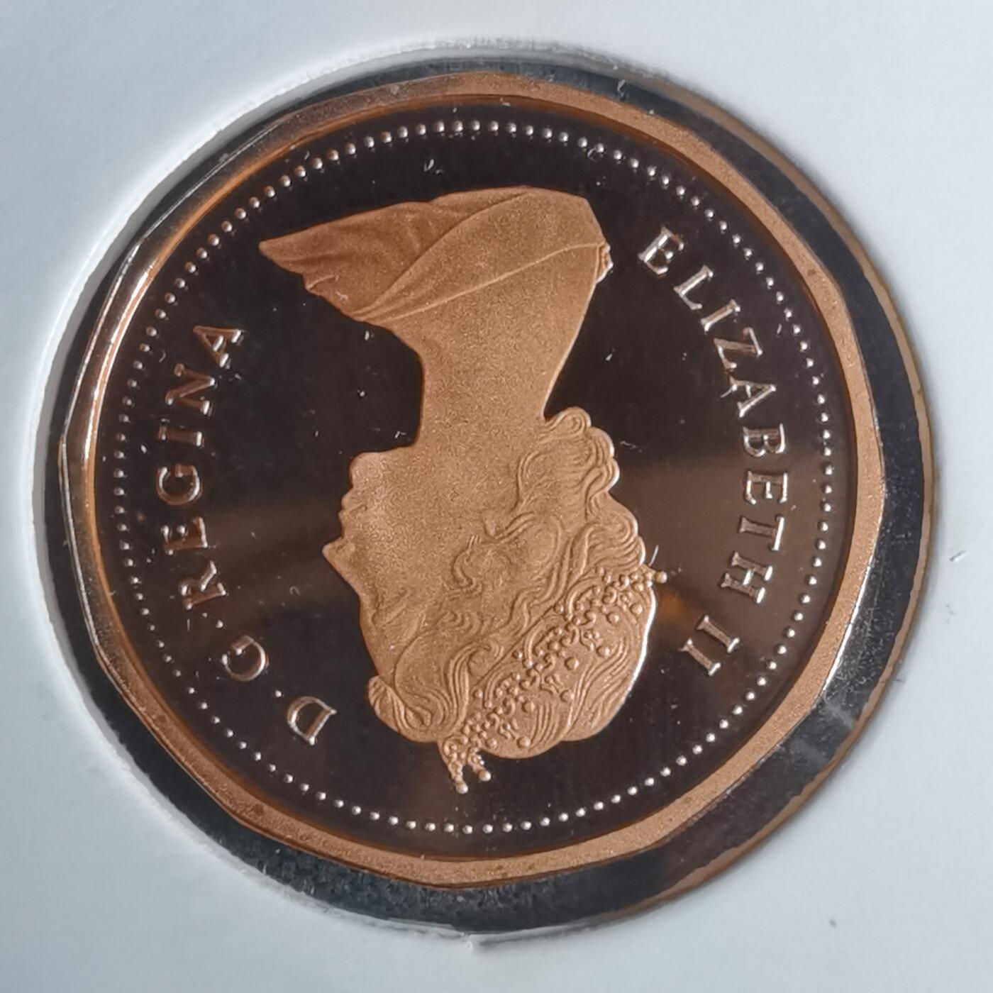 沼泽如烟--第943场 加拿大1985年一分精制币