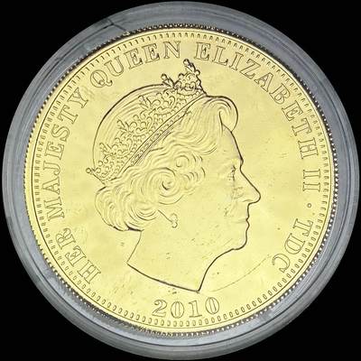 【雨安】【直播拍卖】【世界币章121期-裸币】2025-12-26 周五 19:30 保真 - [现代裸币] Tristan da Cunha 特里斯坦-达库尼亚群岛 1克朗 2010年 士兵