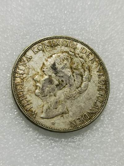 天下钱庄专场欢迎参拍 - 荷兰威廉敏娜女王银币