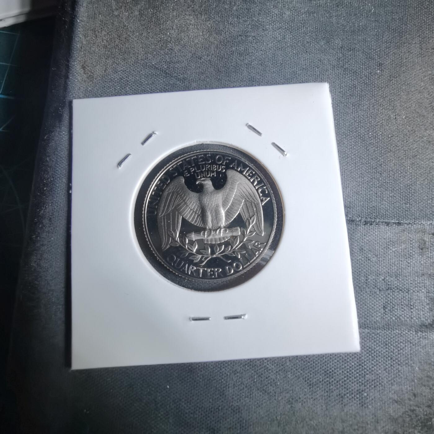 沼泽如烟--第943场 美国1988年25分精制币