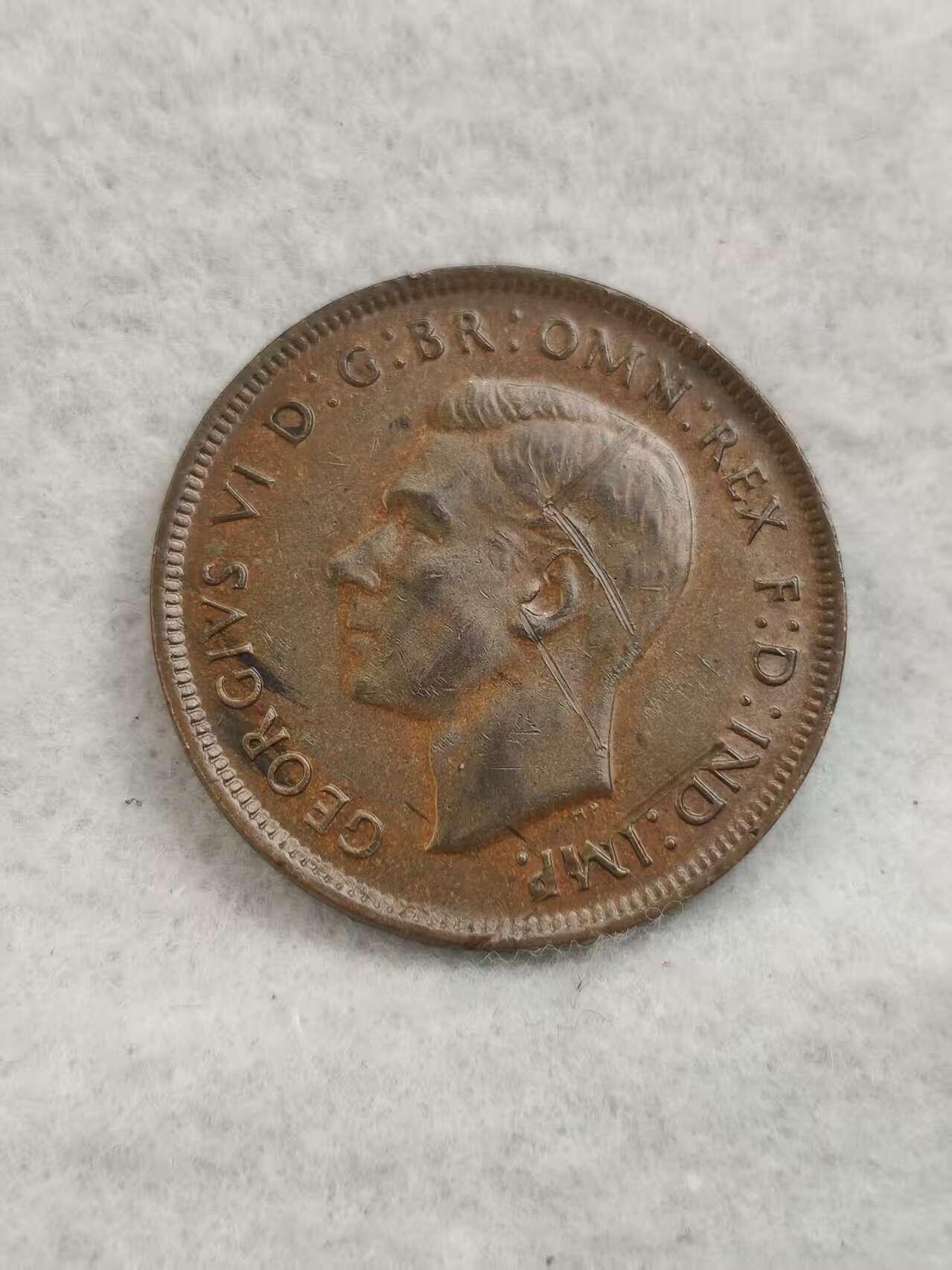 G&W世界散币，银币处理专场（第40场） 澳大利亚1943年1便士