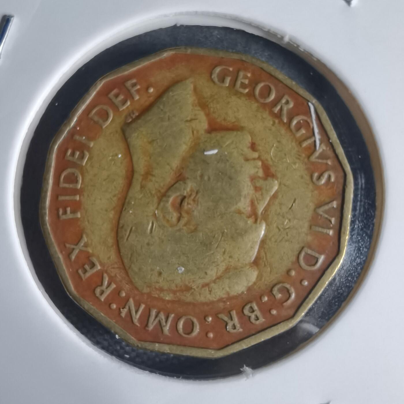 沼泽如烟--第944场 英国1952年3便士