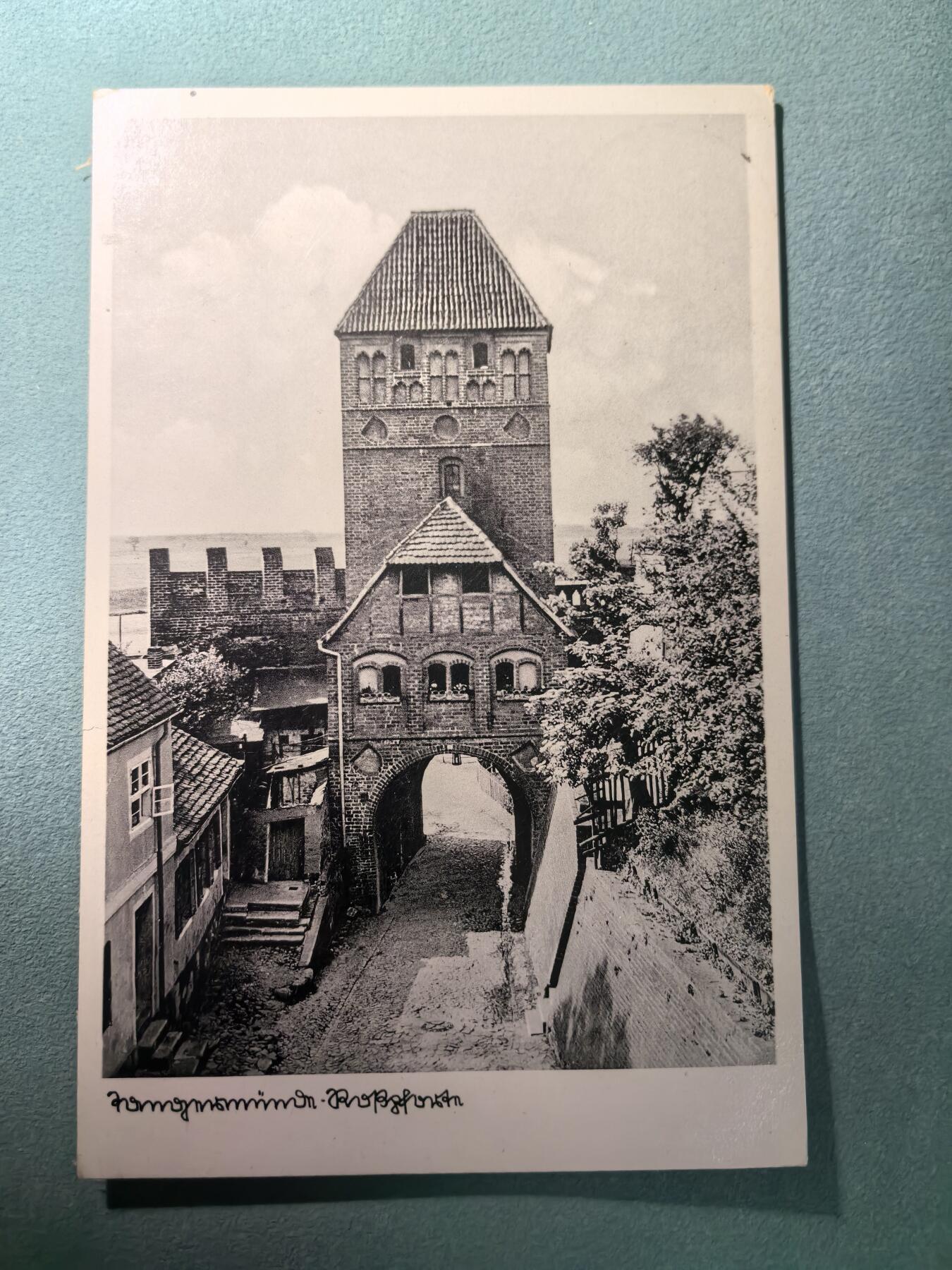 盛世勋华——号角文化勋章邮票专场拍卖第295期 德国（1939）1941年实寄明信片 罗斯托克施泰因门