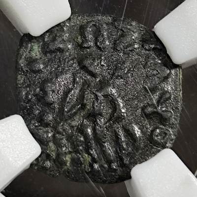 希腊罗马丝路打制币化石【中外钱币放漏】专场！陆小鱼的钱币仓，限时拍卖第080场 - 印度-希腊王朝 阿波罗多托斯一世铜币