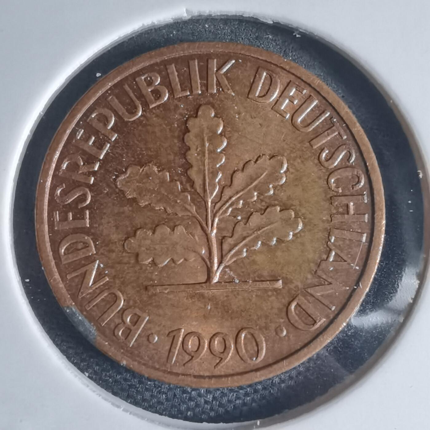 沼泽如烟--第944场 德国1990年2芬尼