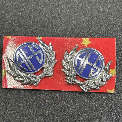 西秦中古拍卖第七十期 - 泰国皇家公务员徽章 交通运输管理部门一对