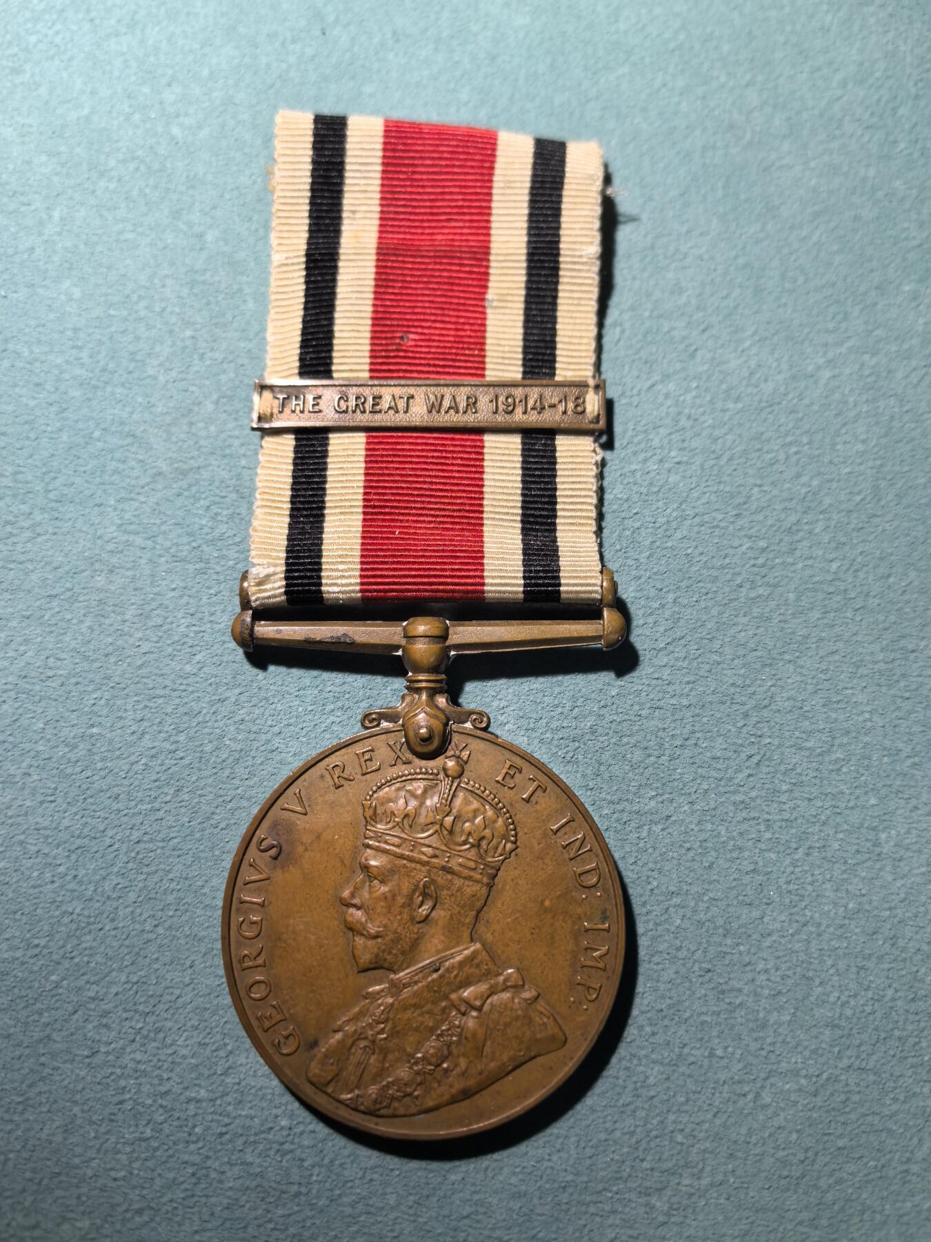 盛世勋华——号角文化勋章邮票专场拍卖第295期 英国志愿警察长期服务奖章 早期乔治五世版 带一战勋条 带边铭