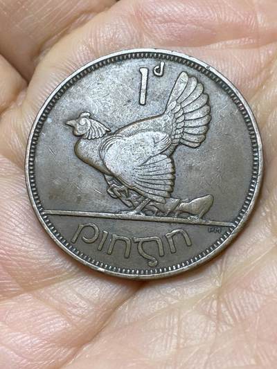 2025年第一百四十四场(总第一百七十场）品种丰富英国一线回流散币年末特拍场第一场(免佣金) - 爱尔兰1935年1便士(英辖自由邦时期)