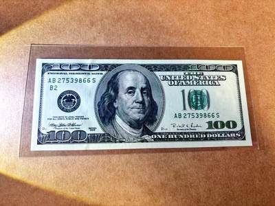 【Blue Auction】世界纸币精拍第767期——18级TOP拍卖/信誉/品质/专业/高效💫 - 美国 1996年100美金 全新UNC