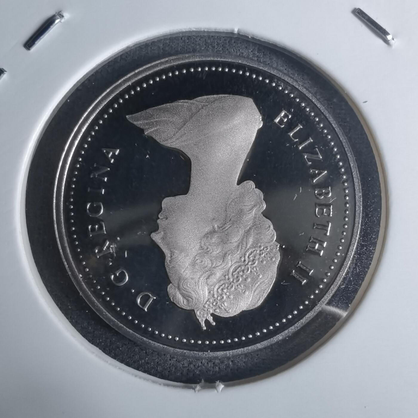 沼泽如烟--第943场 加拿大1985年五分精制币