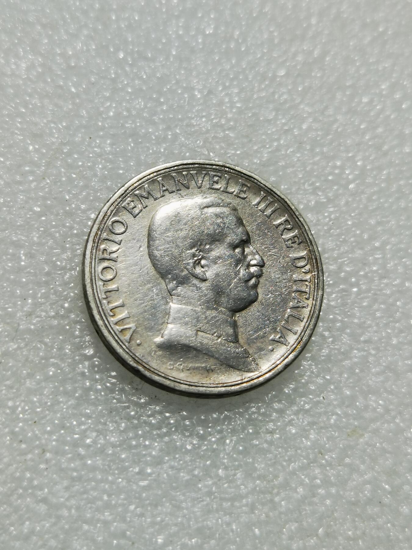 天下钱庄专场欢迎参拍 意大利胜利马车2里拉银币