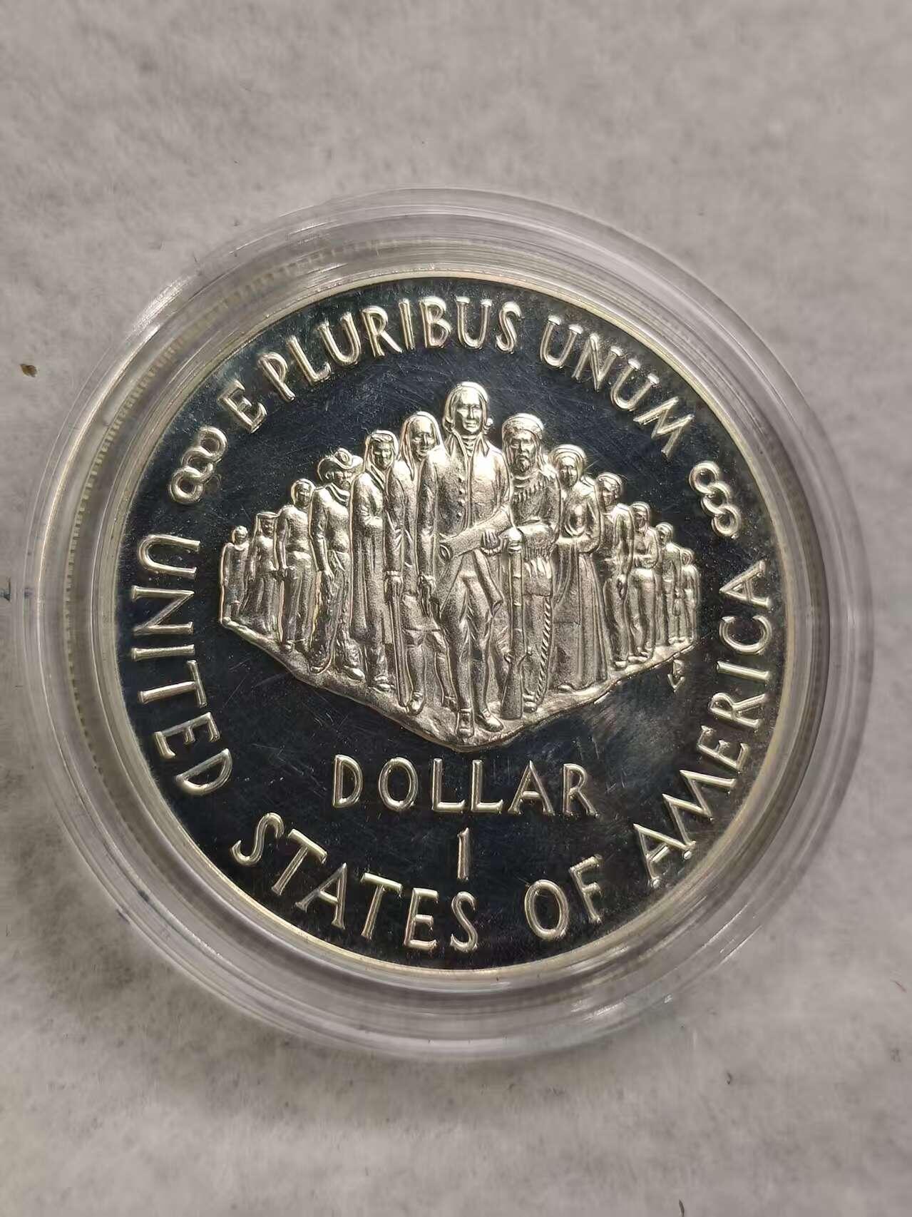 G&W世界散币，银币处理专场（第40场） 美国1987年1元  银币