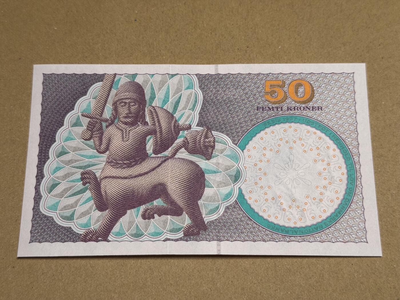 【礼羽收藏】🌏世界钱币拍卖第117期 丹麦50克朗 2004年 浮雕版 全新UNC