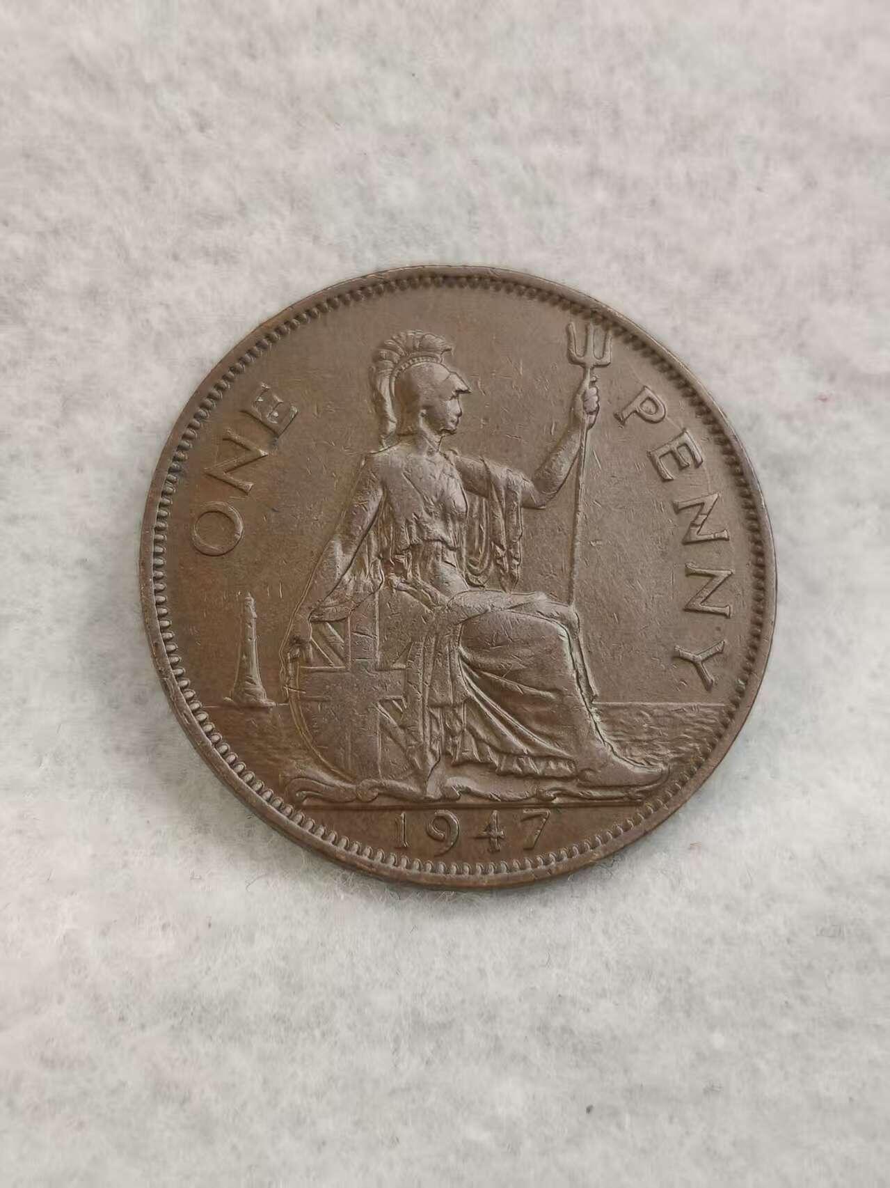 G&W世界散币，银币处理专场（第40场） 英国1947年1便士